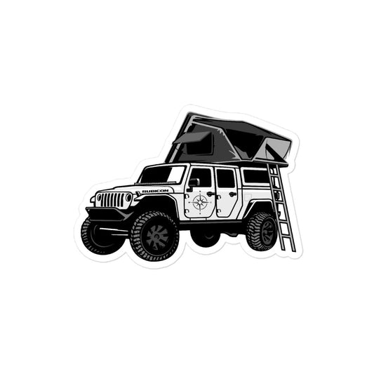 Gladiator Overlanding - Bubble-free stickers