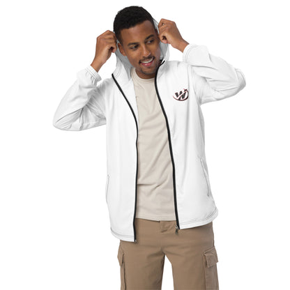 W - Men’s windbreaker - White