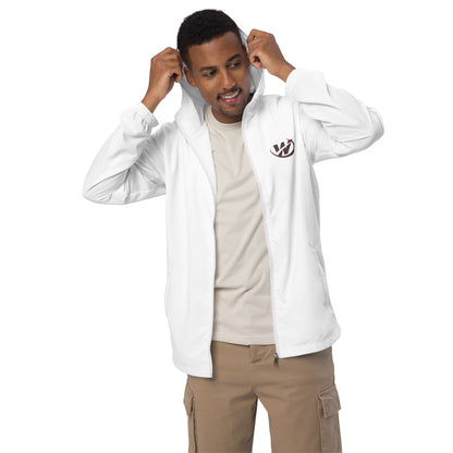 W - Men’s windbreaker - White