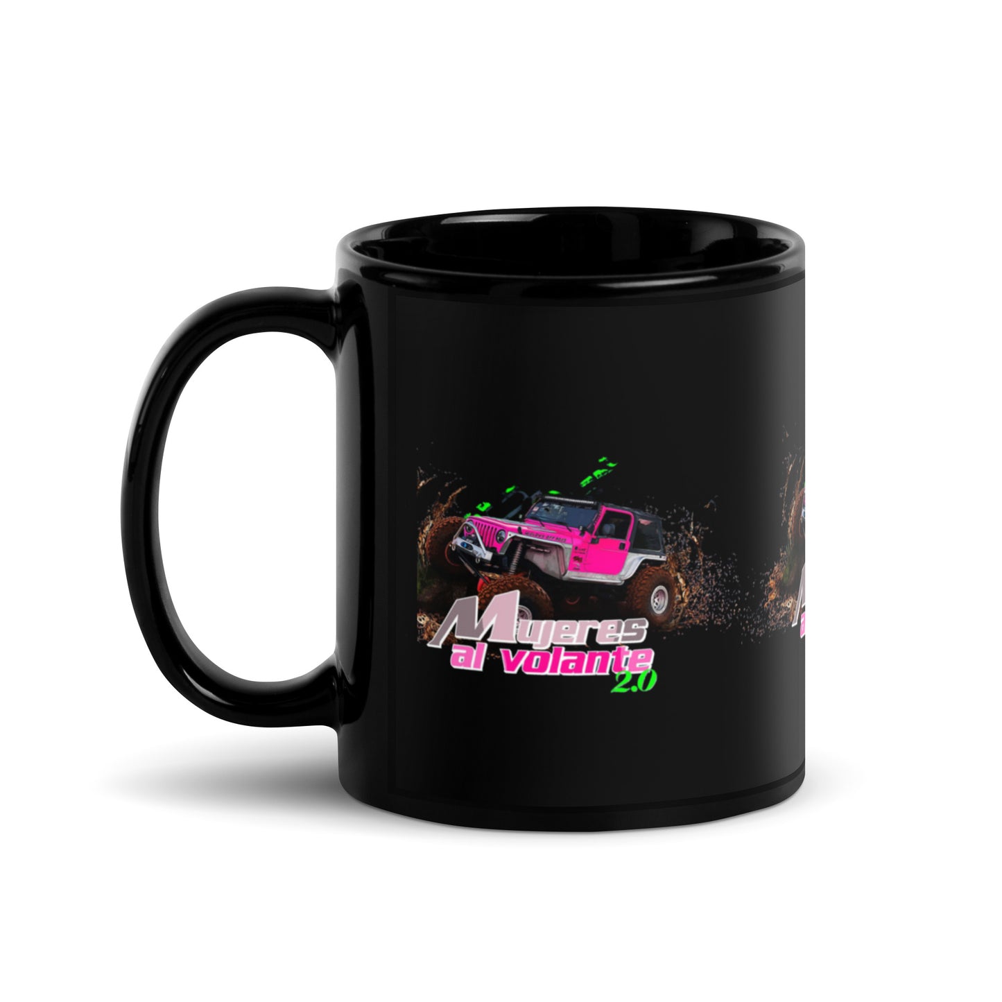 Black Glossy Mug