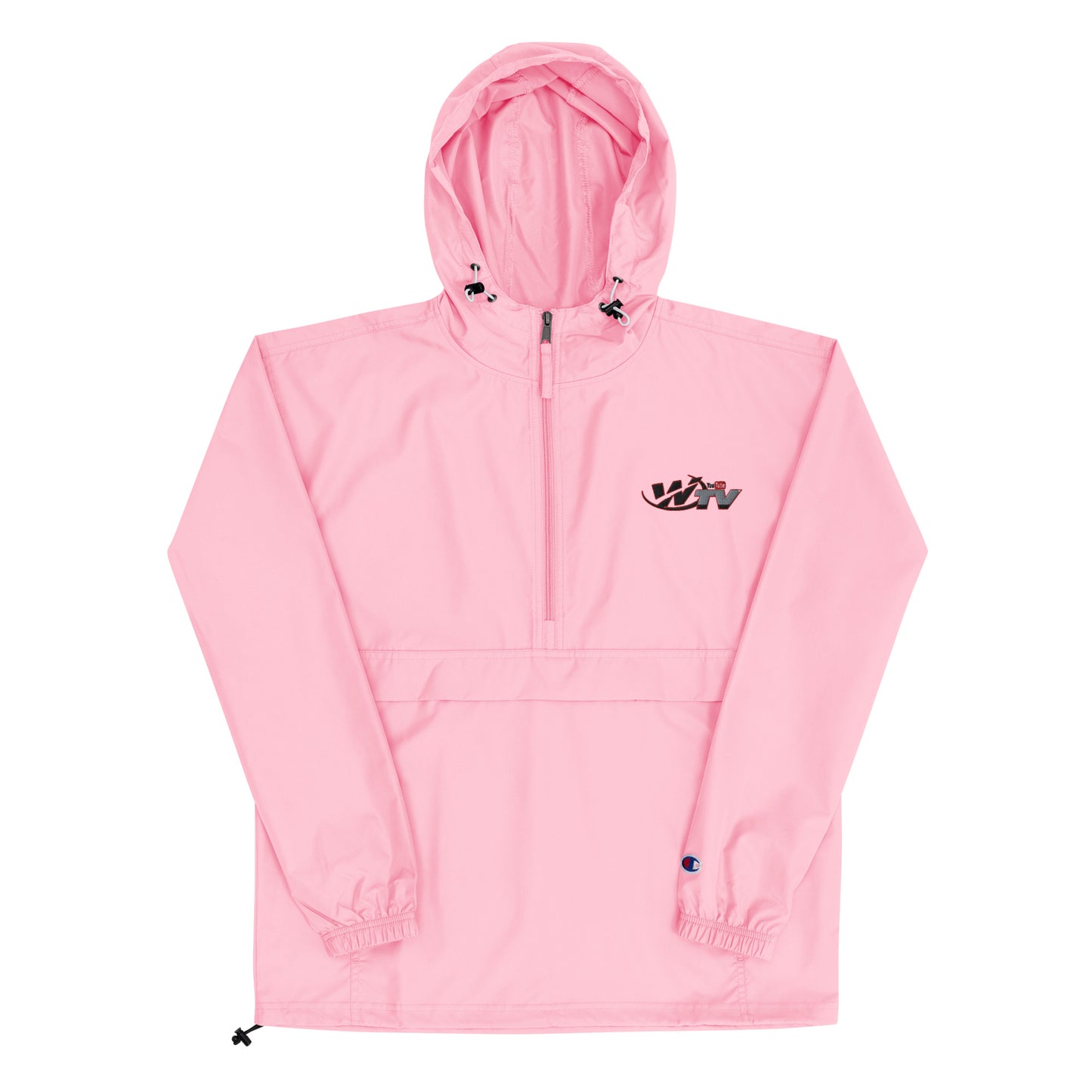 Waldy's TV - Embroidered Champion Packable Jacket