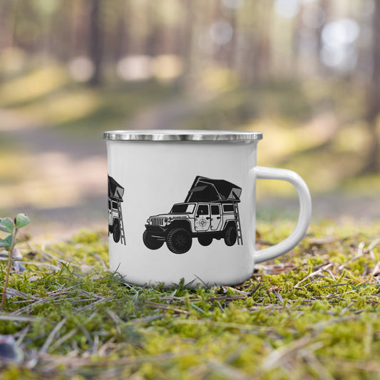 Gladiator Overlanding - Enamel Mug