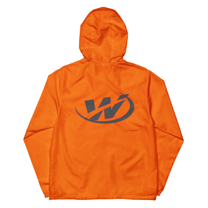 W - Unisex lightweight zip up windbreaker