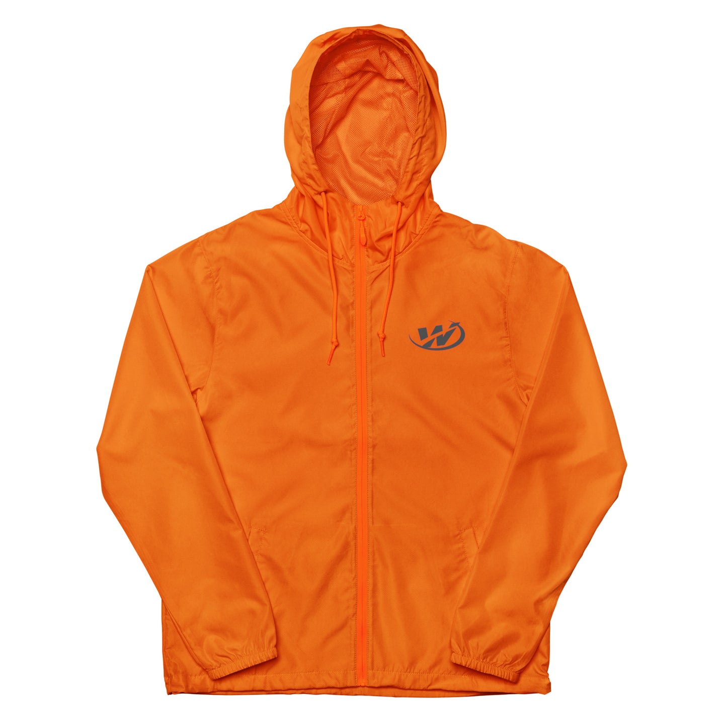 W - Unisex lightweight zip up windbreaker